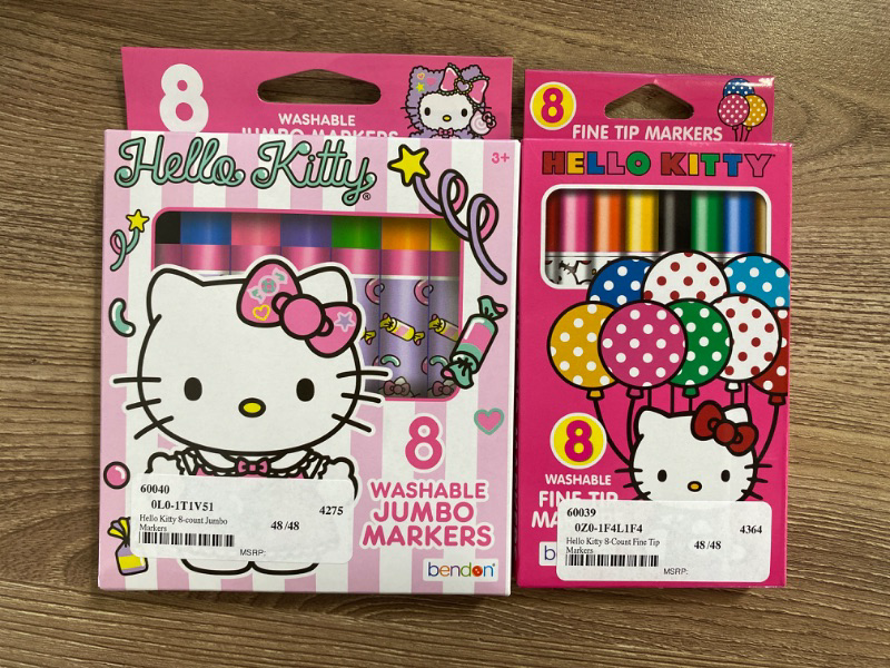 Photo 1 of Hello Kitty Marker Bundle
