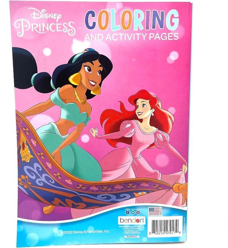 Photo 1 of Disney Princess Super Jumbo 400-Page Coloring and Activity Book