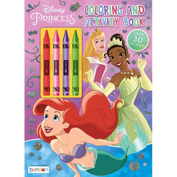 Photo 1 of Bendon Coloring & Activity Book, Disney Princess
