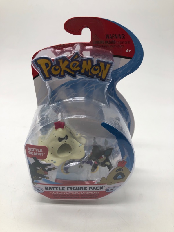 Photo 2 of Pokémon Alolan Rattata & Sandygast Figures 2 Pack
