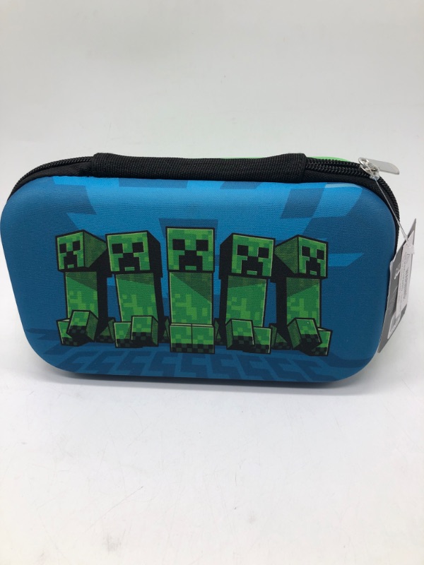 Photo 3 of Minecraft Multicolor Zipper Pencil Case, 8.5-inches Wide by 5-inches Long
