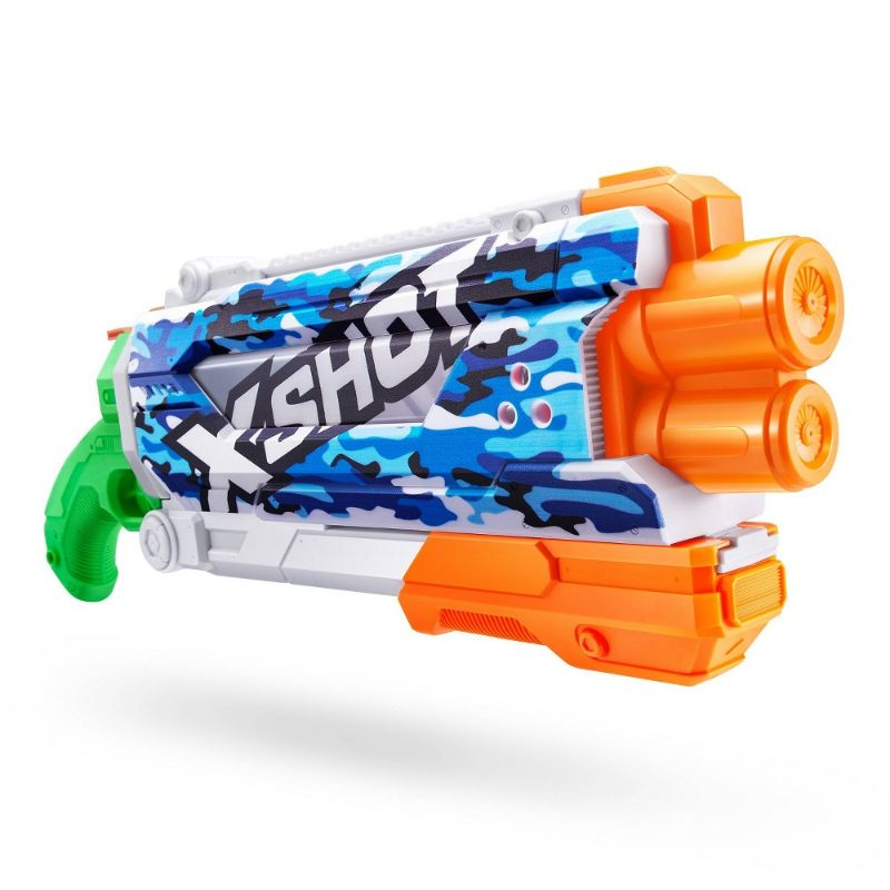 Photo 1 of X-Shot Water Fast-Fill Skins Pump Action Water Blaster Toy - Water Camo by ZURU
