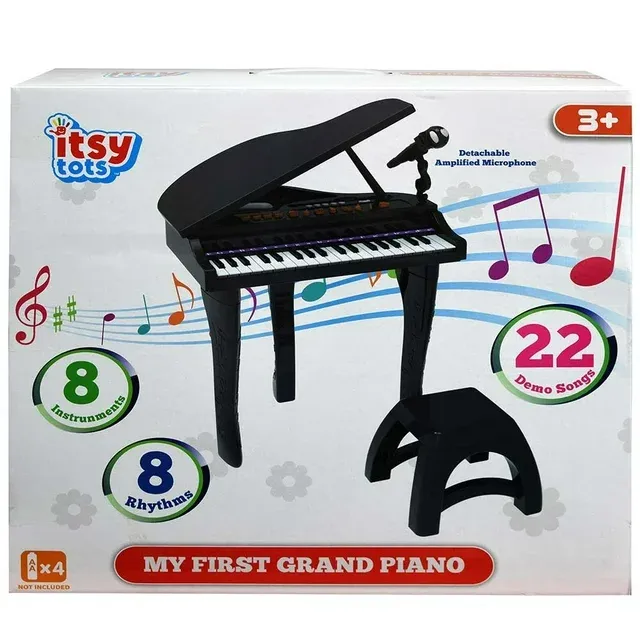 Photo 1 of Itsy Tots My First Grand Piano with LED light, 8 different instrument sounds & rhythms 22 songs.
