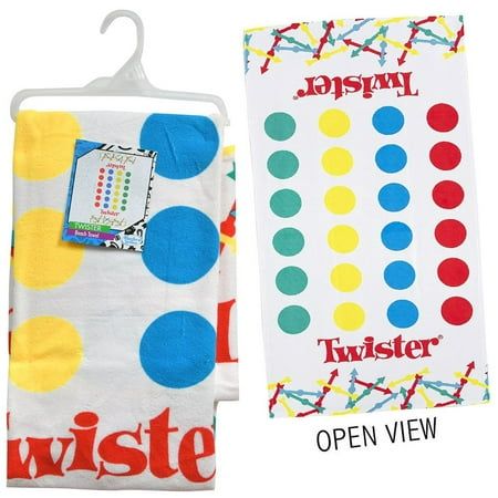 Photo 1 of Hasbro Twister Towel 27 Inch X 54 Inch
