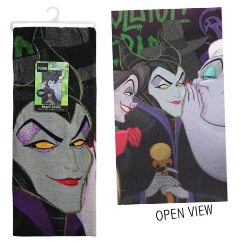 Photo 2 of Disney Villains - Maleficent Scary Love Beach Towel

