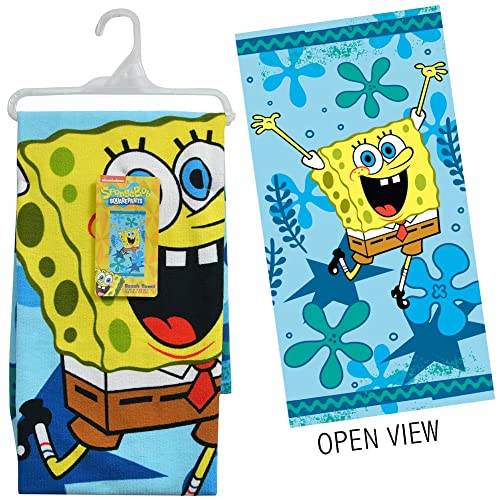 Photo 1 of Sponge Bob Microfiber Beach Towel 27x54
