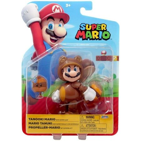 Photo 1 of Super Mario Tanooki Mario Action Figure (with Super Leaf)
