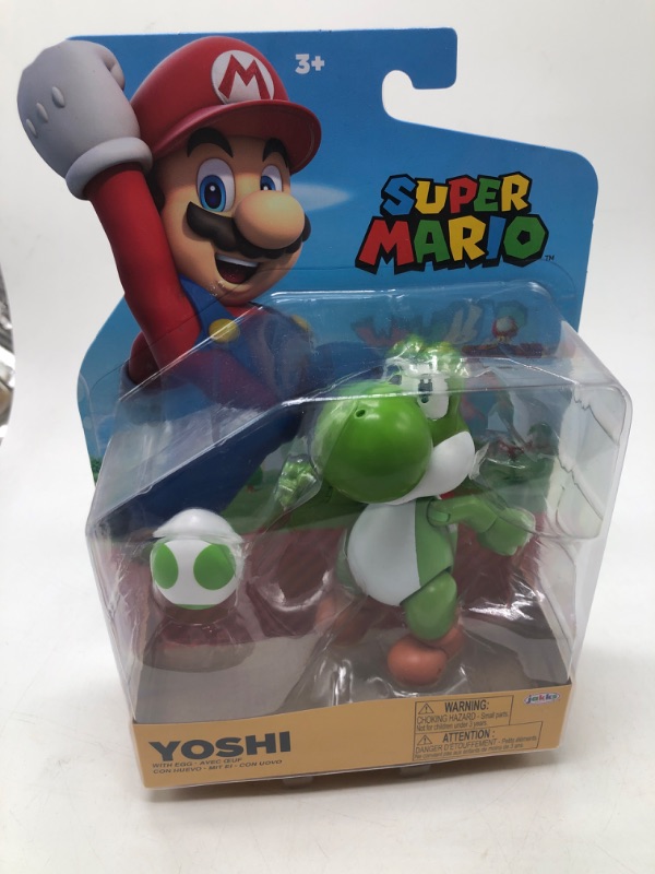 Photo 2 of Nintendo 4 Inch Yoshi with Egg
