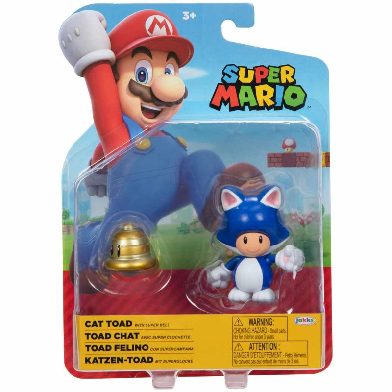 Photo 2 of Super Mario Figura 10cm - Cat Toad
