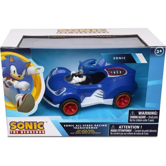 Photo 2 of Sonic the Hedgehog Sonic All Stars Racing Pull Back Vehicle

