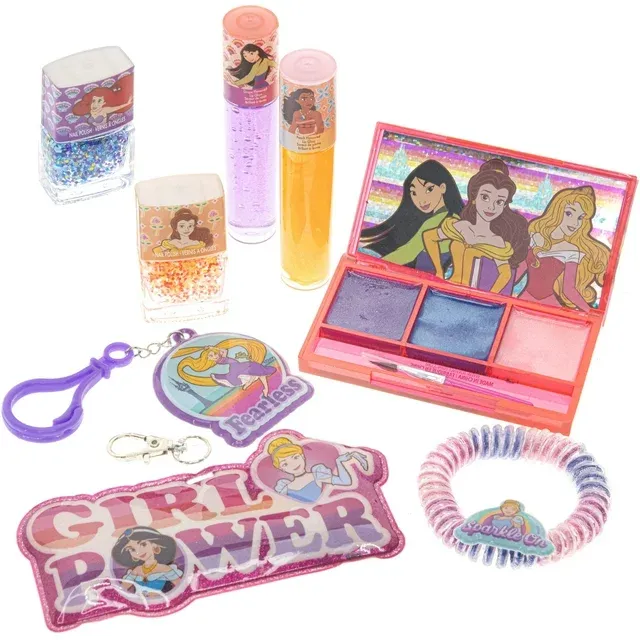 Photo 1 of Disney Princess - Townley Girl Beauty Makeup Cosmetic Backpack Set for Girls, Ages 3+
