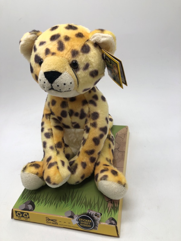 Photo 2 of National Geographic Small Plush Cheetah - Multi
