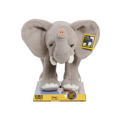 Photo 1 of National Geographic Small Plush Elephant - Multi
