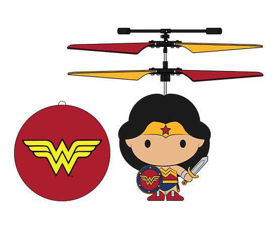 Photo 1 of World Tech Toys DC Wonder Woman 3.5" Flying Character UFO Helicopter
