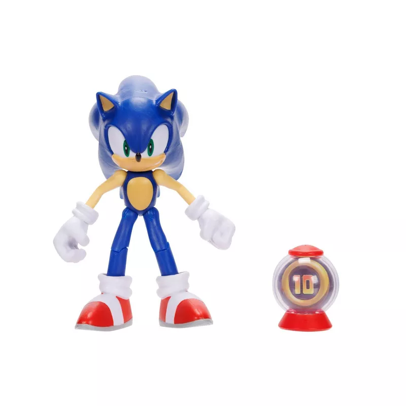 Photo 1 of Sonic the Hedgehog with Super Ring Item Box Action Figure
