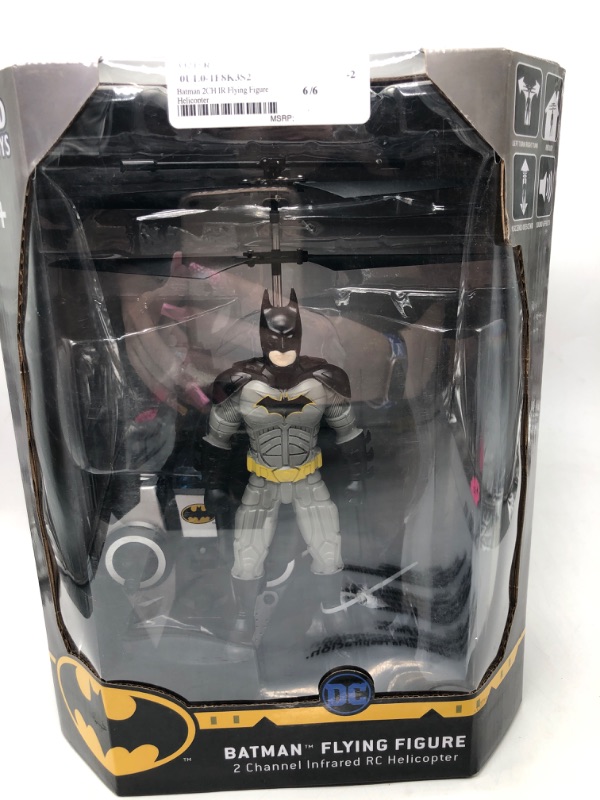 Photo 2 of 12 Remote Control Batman Flying Figure Helicopter
