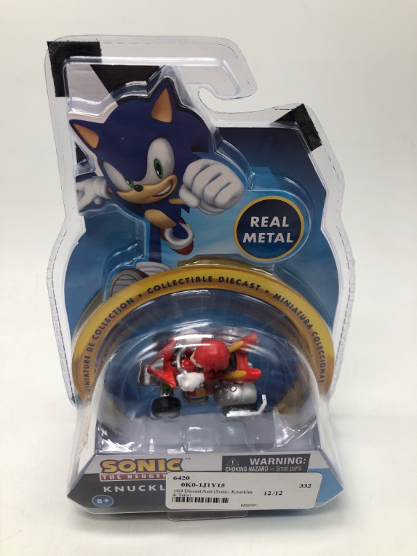 Photo 2 of Sonic & Sega All-Stars Racing: Knuckles Land Breaker 1:64 Collectible Metal Diecast Car
