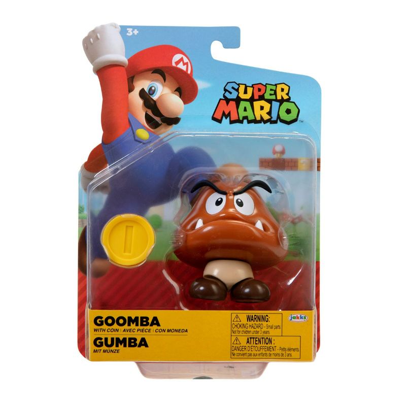 Photo 2 of SUPER MARIO 4INCH Goomba with Coin

