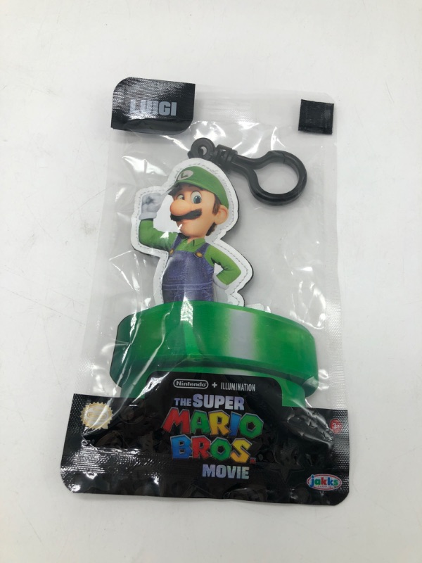 Photo 2 of Super Mario Bros. the Movie Luigi Plush Hanger
