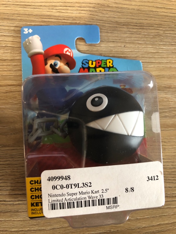 Photo 2 of World of Nintendo Wave 28 Chain Chomp Mini Figure
