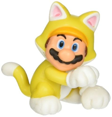 Photo 1 of Super Mario Bros 2.5 Mini Figure Wave 7 Cat Mario
