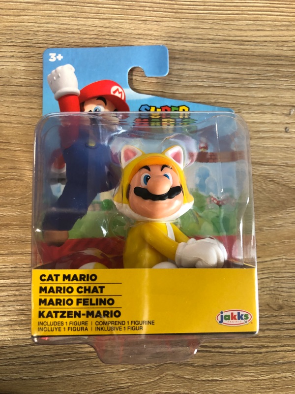 Photo 2 of Super Mario Bros 2.5 Mini Figure Wave 7 Cat Mario
