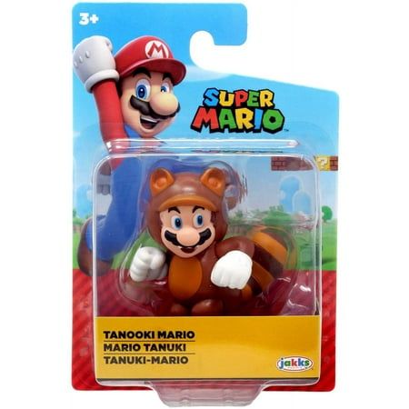 Photo 1 of World of Nintendo Wave 42 Tanooki Mario Mini Figure
