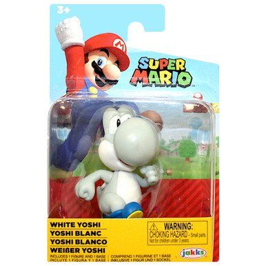 Photo 1 of White Yoshi Super Mario Nintendo Action Figure 2.5
