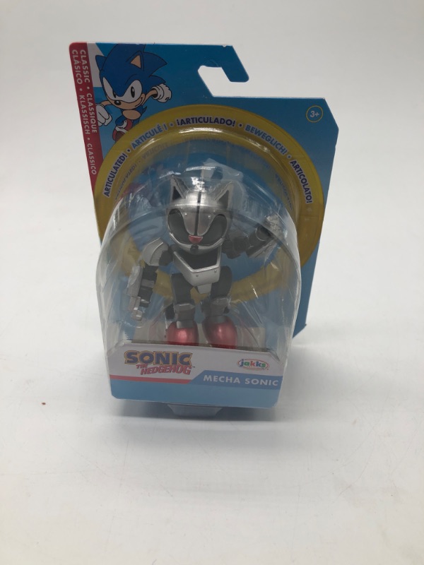 Photo 2 of Sonic the Hedgehog Wave 15 Mecha Sonic Mini Figure
