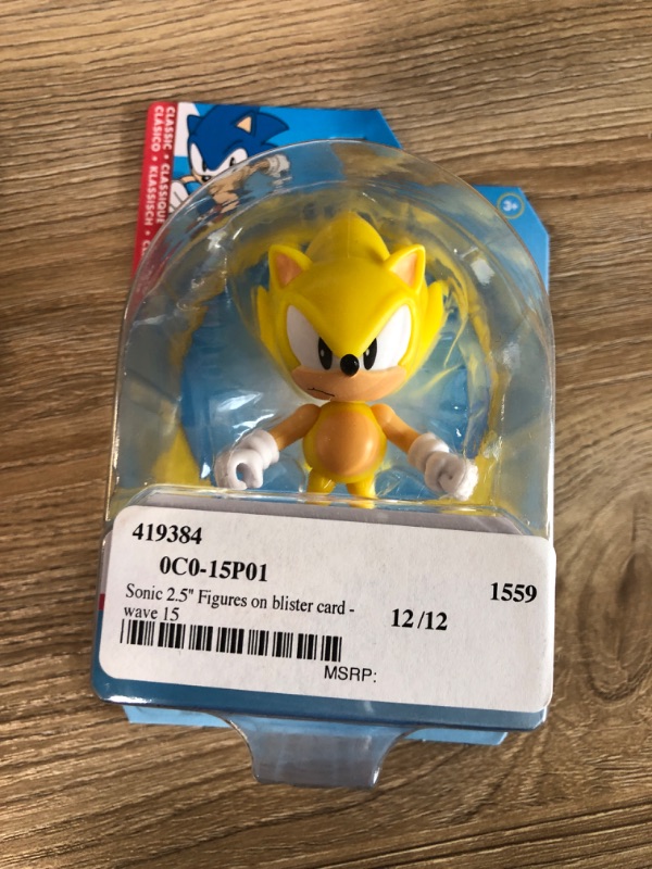 Photo 2 of Sonic the Hedgehog 2.5 - Super Sonic (Classic)
