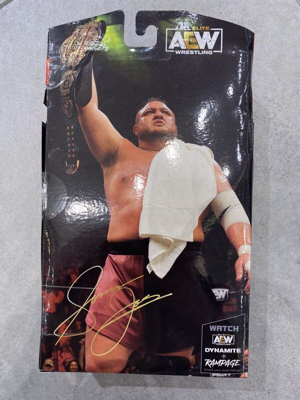 Photo 4 of AEW All Elite Wrestling Unrivaled Collection Samoa Joe Action Figure
