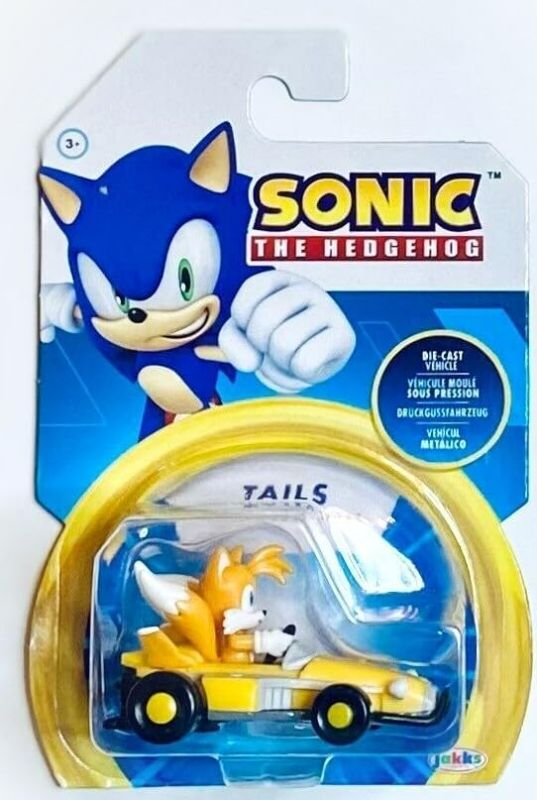 Photo 1 of Sonic the Hedgehog 2.5" - Cart Racer 1:64 Scale (Tails Whirlwind Sport)
