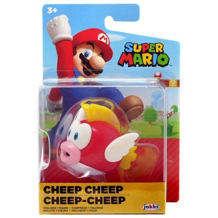 Photo 2 of Super Mario World of Nintendo 2.5 Inch Figure | Cheep Cheep
