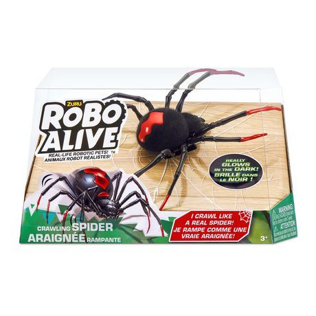 Photo 2 of Robo Alive Crawling Spider Robotic Pet Figure (Glow-in-the-Dark)
