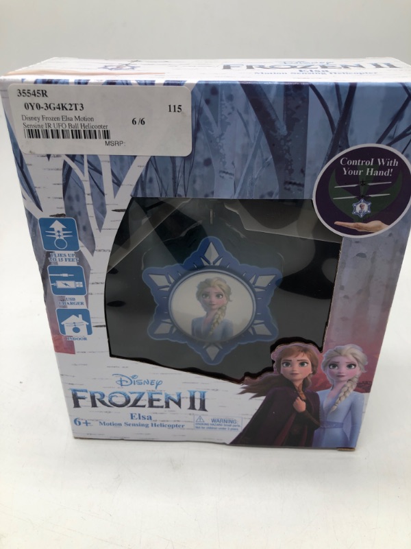 Photo 2 of Disney Licensed Motion Sensor Heli Ball - Frozen Toy Story Mickey Minnie Frozen 2 Unisex Child Elsa - Frozen 2
