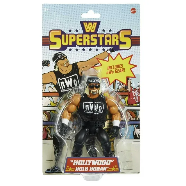 Photo 2 of WWE Superstars “Hollywood” Hulk Hogan Action Figure (Walmart Exclusive)
