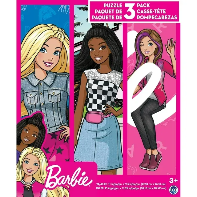 Photo 1 of Barbie(R) 3 in 1 Jigsaw Puzzle
