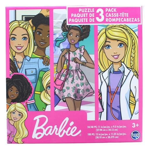 Photo 2 of Barbie(R) 3 in 1 Jigsaw Puzzle
