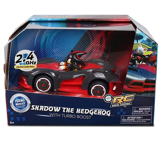 Photo 2 of NKOK Sonic Team Racing Radio Controlled Shadow the Hedgehog W/ Turbo Boost
