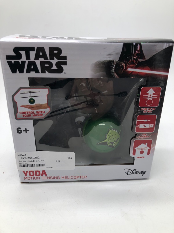 Photo 2 of Star Wars Yoda IR UFO Ball Helicopter
