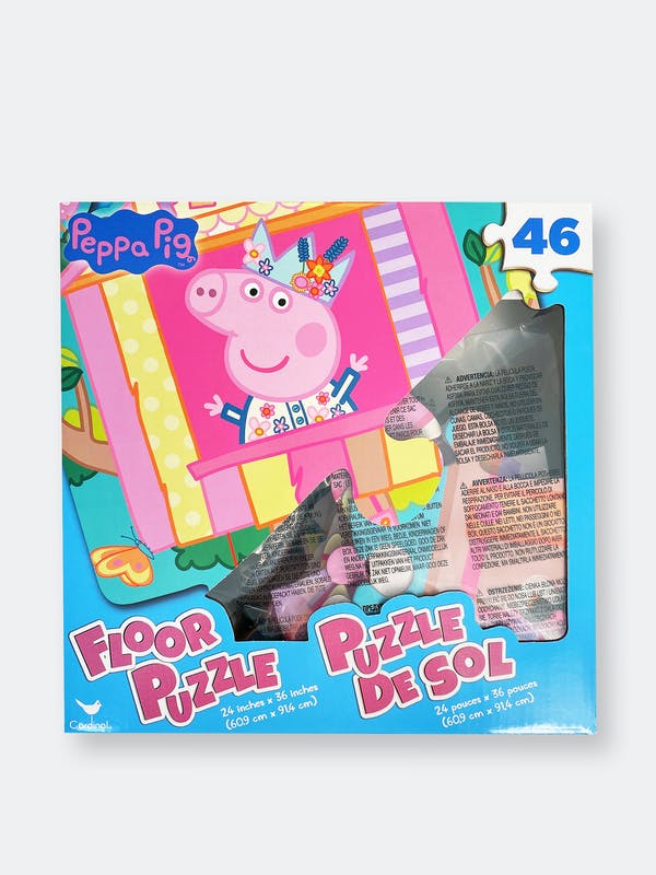 Photo 1 of Spin Master Games Peppa Pig 46-Piece Floor Puzzle Multi
