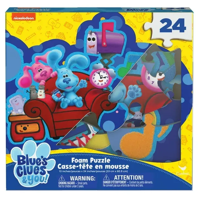 Photo 2 of Blue S Clues 24-Piece Foam Puzzle
