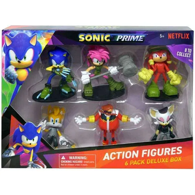 Photo 1 of Sonic The Hedgehog Collectible Figures Set #2 Mini Figure 6-Pack Deluxe Box
