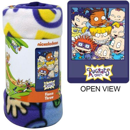 Photo 1 of Nickelodeon Rugrats 45x60 Fleece Throw Blanket
