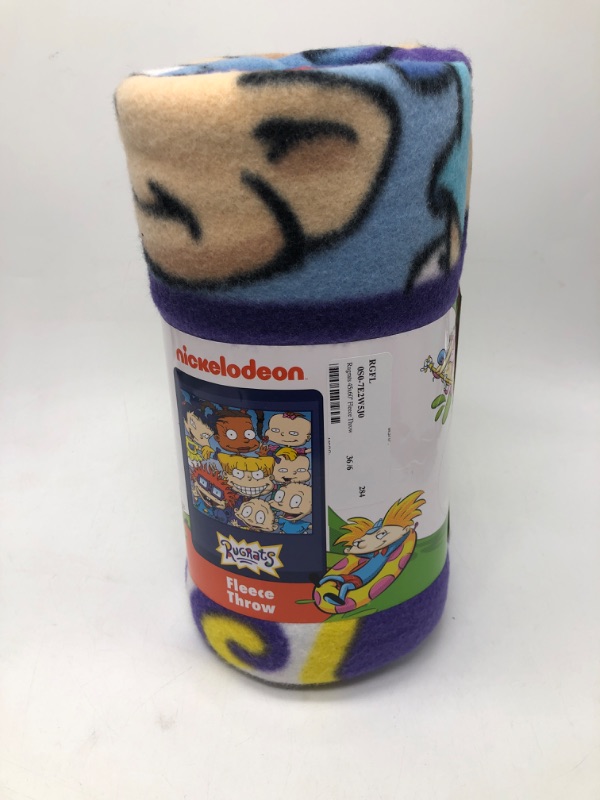 Photo 2 of Nickelodeon Rugrats 45x60 Fleece Throw Blanket
