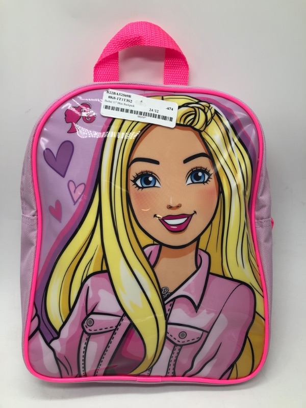 Photo 2 of BARBIE BACKPACK MINI PINK TODDLER
