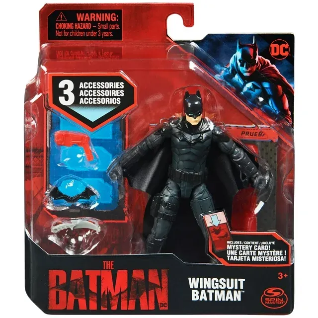 Photo 2 of DC Comics Wingsuit Batman 4-inch Action Figure with 3 Accessories
