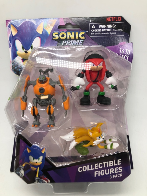 Photo 2 of 3 Pack Sonic Figures 