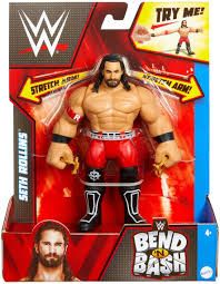 Photo 2 of 2023 WWE Mattel Bend 'N' Bash Series 3 Seth Rollins
