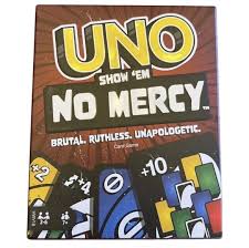 Photo 1 of UNO Show ‘em No Mercy Card Game for Kids Adults & Family Night Parties and Travel
